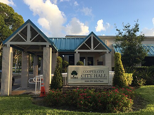 Cooper City's City Hall Wikipedia Image